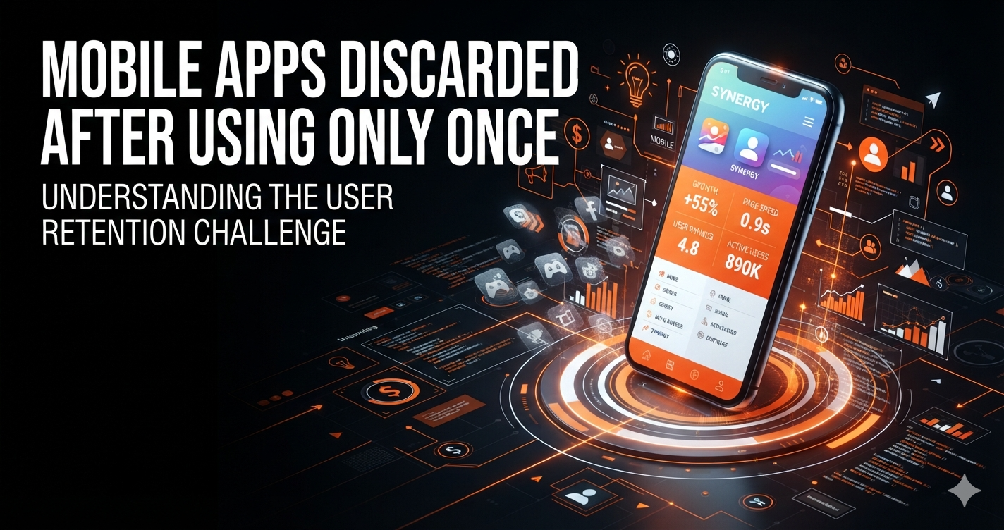 One In Four Mobile Apps Discarded After Using Only Once