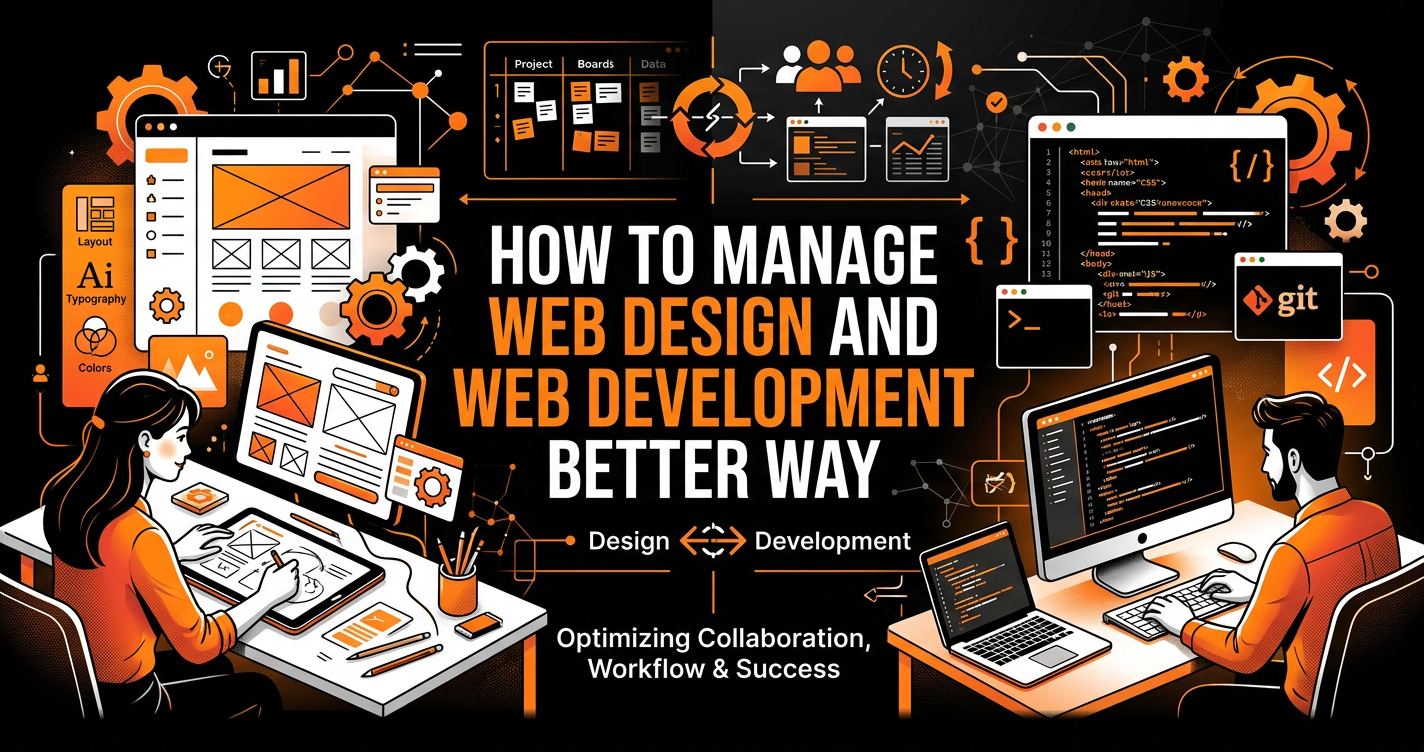 How To Manage Web Design And Web Development Better Way
