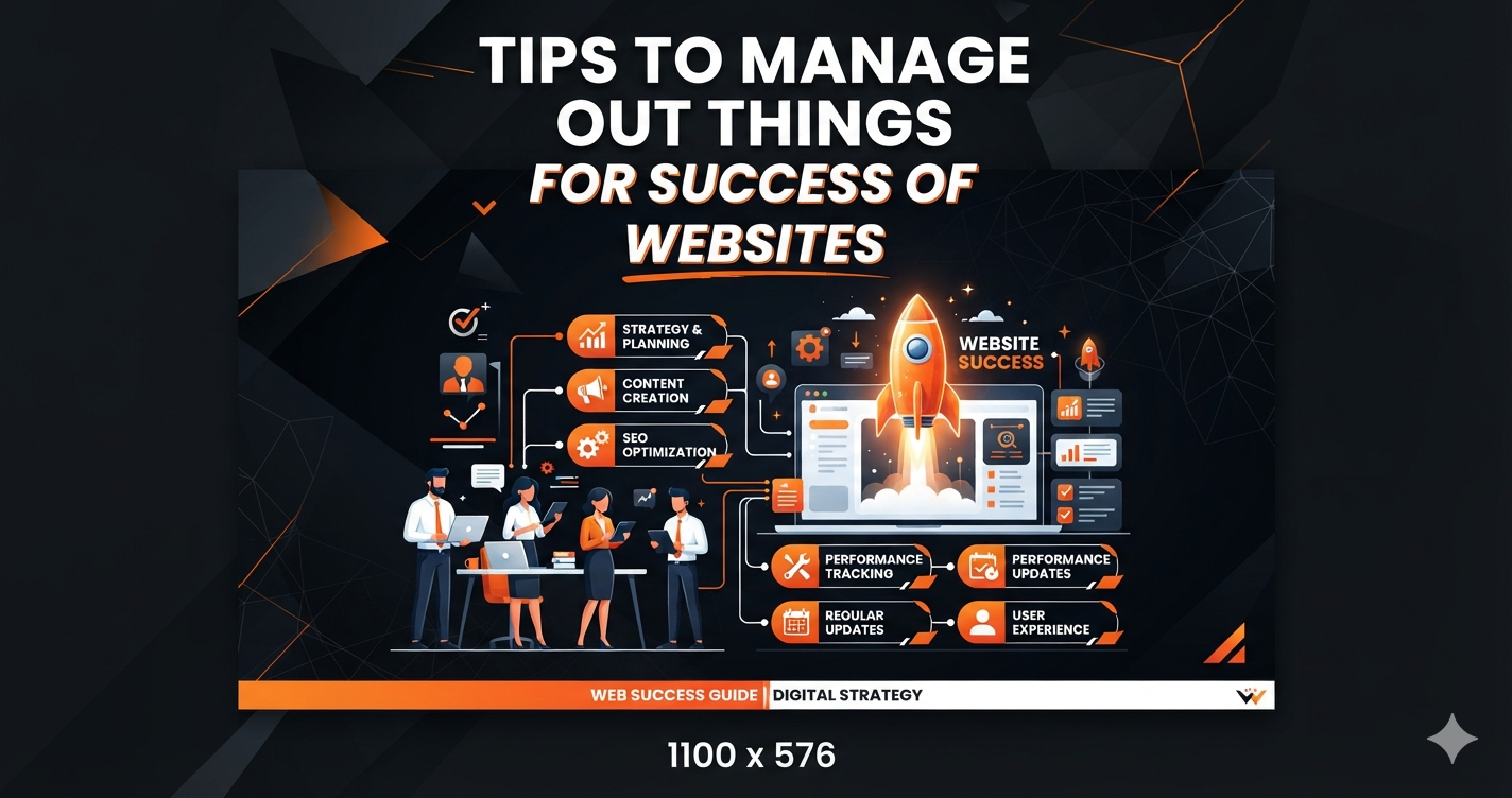 Tips to Manage out Things for Success of Websites